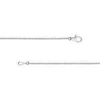 Olas d'Oro - 14K White Gold Diamond Necklace with Ascending Round Diamonds - 2.5 Carat Total Diamond Weight