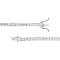 Olas d'Oro - 14K White Gold Diamond Tennis Bracelet - 5.83 Carat Total Diamond Weight