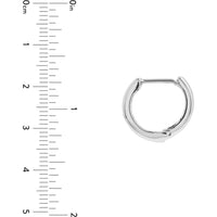 Olas d'Oro - 14K White Gold Mini Hoop Earrings  1.17g Total Weight