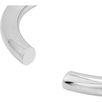 Olas d'Oro - 14K White Gold Open Polished Bangle Bracelet - 13.00g