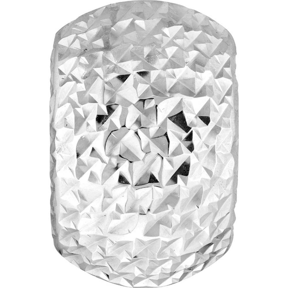 Olas d'Oro - 14K White Gold Textured Curve Earrings with Diamond-Cut Detailing - Petite Leverback Style