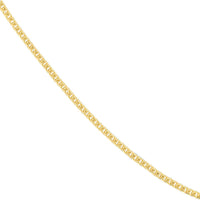 Olas d'Oro - 14K Yellow Gold 1.20mm Round Franco Chain with Lobster Lock - 20" - 5.58 Grams Average Weight