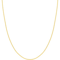 Olas d'Oro - 14K Yellow Gold 1.2mm Franco Chain Necklace with Lobster Lock 16"