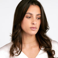 Olas d'Oro - 14K Yellow Gold 1.50mm Long Bead Choker with Pear Shape Lobster Clasp - 3.64 Grams