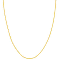 Olas d'Oro - 14K Yellow Gold 1.85mm Mariner Chain Bracelet - 7.25" Length