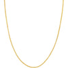Olas d'Oro - 14K Yellow Gold 1.85mm Mirror Popcorn Chain Bracelet - 7.25"