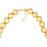 Olas d'Oro - 14K Yellow Gold 10mm Beaded Bracelet with Lobster Clasp - 12.50 Grams