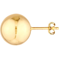 Olas d'Oro - 14K Yellow Gold 12mm Polished Ball Stud Earrings