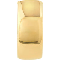 Olas d'Oro - 14K Yellow Gold 15mm Round Polished Hoop Earrings - 3.10 Grams Total Weight