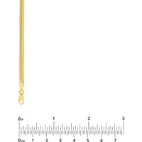 Olas d'Oro - 14K Yellow Gold 16" Oval Snake Chain Necklace with Lobster Lock - 10.86 Grams