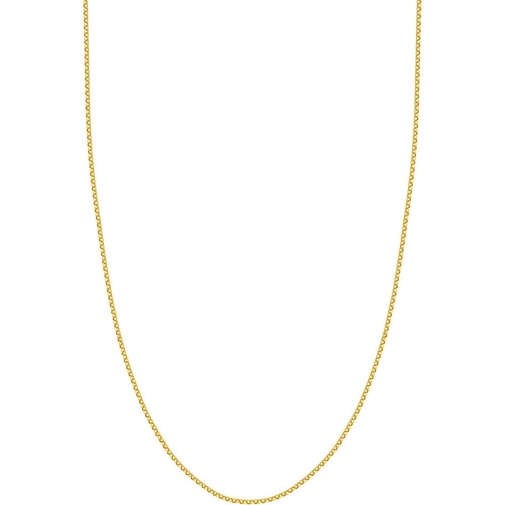 Olas d'Oro - 14K Yellow Gold 18" Rolo Chain Necklace with Lobster Lock - 1.4 Grams
