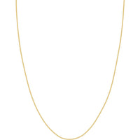 Olas d'Oro - 14K Yellow Gold 1mm Snake Chain Necklace with Lobster Lock - 20 Inch