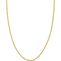Olas d'Oro - 14K Yellow Gold 2.25mm Forzentina Bismarck Chain Bracelet - 7.50" Length