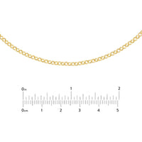 Olas d'Oro - 14K Yellow Gold 2.5mm Adjustable Rolo Choker Necklace 13-16 inches