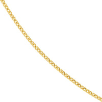 Olas d'Oro - 14K Yellow Gold 20" Cable Chain with Spring Ring - 1.39 Grams