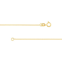 Olas d'Oro - 14K Yellow Gold 20" Cable Chain with Spring Ring - 1.39 Grams