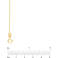 Olas d'Oro - 14K Yellow Gold 20" Cable Chain with Spring Ring - 1.39 Grams
