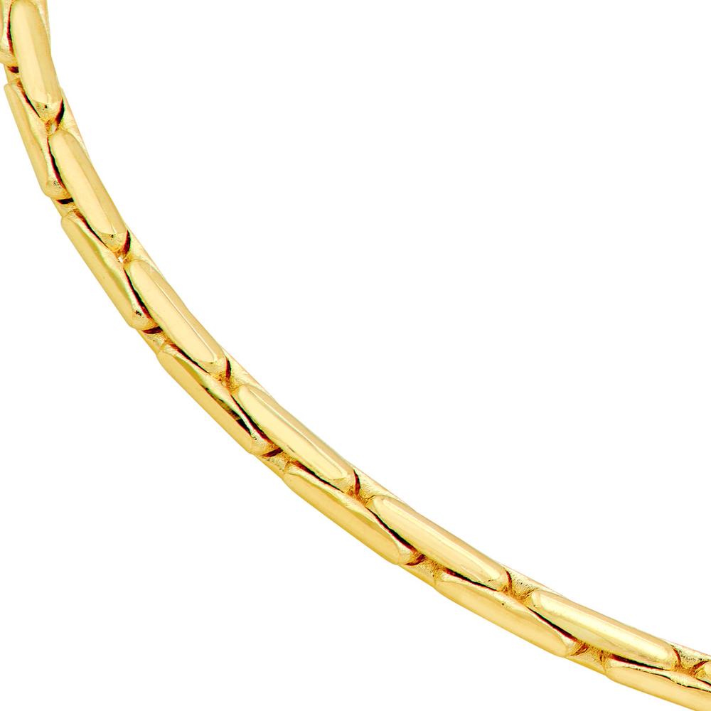 Olas d'Oro - 14K Yellow Gold 20" Diamond-Cut Forzentina Chain - 5.97 Grams