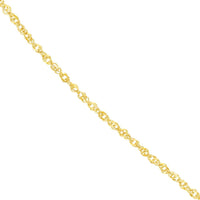 Olas d'Oro - 14K Yellow Gold 20" Sparkle Singapore Chain - 1.5mm with Lobster Lock