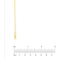 Olas d'Oro - 14K Yellow Gold 22" Designer Rolo Chain - 1.90mm Link
