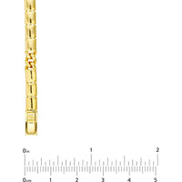 Olas d'Oro - 14K Yellow Gold 22" Hollow Round Box Lock Chain Necklace - 27.18g