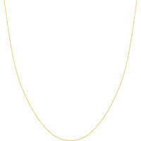 Olas d'Oro - 14K Yellow Gold 24" Cable Chain Necklace with Lobster Lock - 1.89 Grams