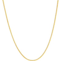 Olas d'Oro - 14K Yellow Gold 24" Cable Chain Necklace with Spring Ring Clasp 0.9mm Width