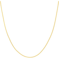 Olas d'Oro - 14K Yellow Gold 24" Curb Chain Necklace with Lobster Clasp - 4.32 Grams