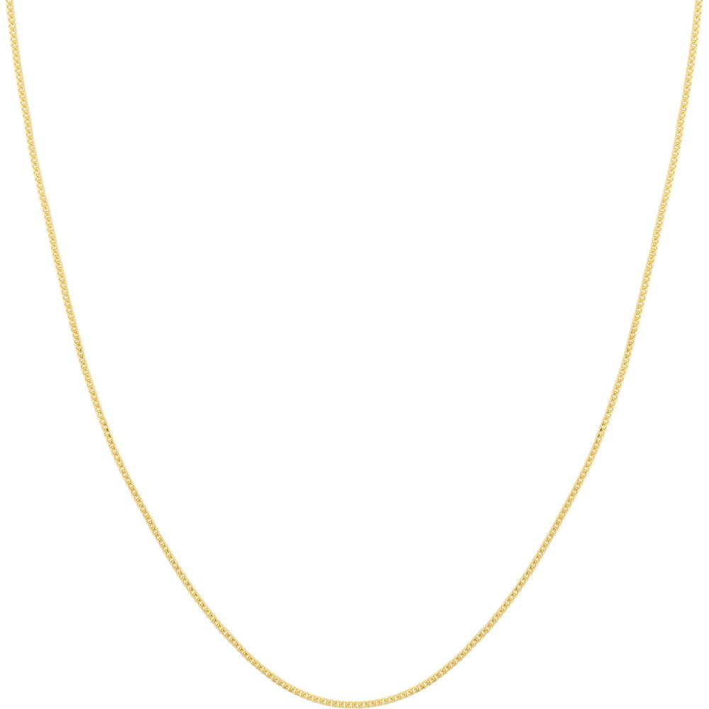 Olas d'Oro - 14K Yellow Gold 24" 1.20mm Round Franco Chain Necklace with Lobster Lock - 6.63 Grams