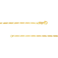 Olas d'Oro - 14K Yellow Gold 24" Figaro Chain Necklace - 1.90mm Links