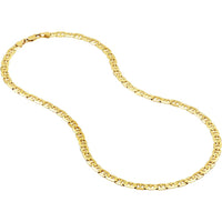 Olas d'Oro - 14K Yellow Gold 24'' Mariner Chain Necklace - 5.6mm, Lobster Lock, 29.7g