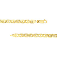 Olas d'Oro - 14K Yellow Gold 24'' Mariner Chain Necklace - 5.6mm, Lobster Lock, 29.7g