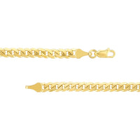 Olas d'Oro - 14K Yellow Gold 26" 4.7mm Miami Cuban Chain Necklace - 28.62g