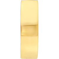 Olas d'Oro - 14K Yellow Gold 3.5mm Oval Hoop Earrings - 2.15 Grams Total Weight