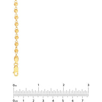 Olas d'Oro - 14K Yellow Gold 3.90mm Round Bead Chain Necklace - 19.75" - 11.45 Grams
