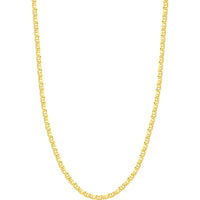 Olas d'Oro - 14K Yellow Gold 30-Inch Mariner Chain Necklace with Lobster Lock - 4.40mm