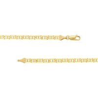 Olas d'Oro - 14K Yellow Gold 30-Inch Mariner Chain Necklace with Lobster Lock - 4.40mm