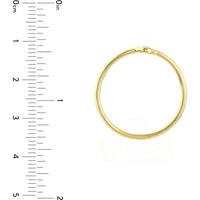 Olas d'Oro - 14K Yellow Gold 3pt Round Diamond Bezel Ring - Size 7