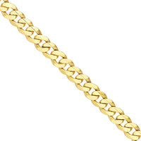 Olas d'Oro - 14K Yellow Gold 4.7mm Miami Cuban Chain Necklace - 22'' - 24.19g