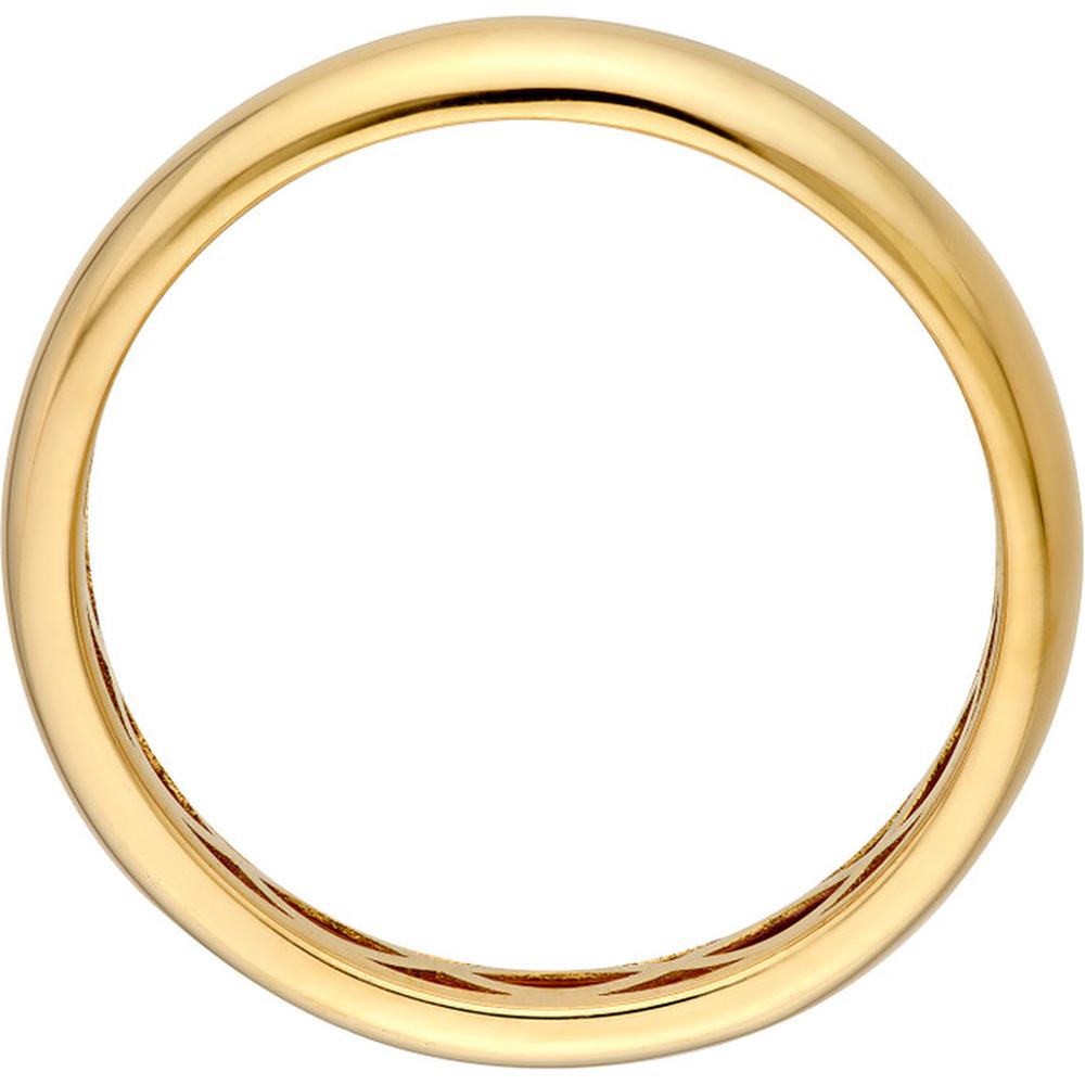 Olas d'Oro - 14K Yellow Gold 4mm Round Band - Size 7 - Timeless Elegant Design