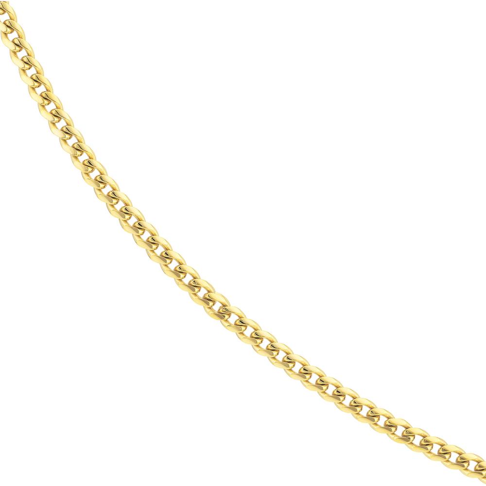 Olas d'Oro - 14K Yellow Gold 5.00mm Miami Cuban Necklace with Lobster Lock - 28.46 grams
