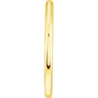 Olas d'Oro - 14K Yellow Gold 60mm Tube Hoop Earrings - 8.80 Grams Total Weight