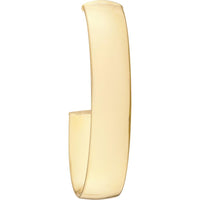 Olas d'Oro - 14K Yellow Gold 6mm Half Open Hoop Earrings - 2.30 Grams Total Weight