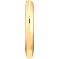 Olas d'Oro - 14K Yellow Gold 6mm x 40mm Tube Hoop Earrings - 6.75 Grams Total Weight