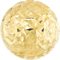Olas d'Oro - 14K Yellow Gold 8mm Textured Ball Stud Earrings