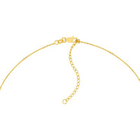Olas d'Oro - 14K Yellow Gold Adjustable Alternating Bead Necklace - 4.77 Grams Total Weight