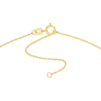 Olas d'Oro - 14K Yellow Gold Adjustable Bee Pendant Necklace for Women