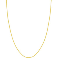 Olas d'Oro - 14K Yellow Gold Adjustable Snake Chain Necklace with Slider - 22" Length