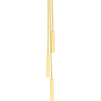 Olas d'Oro - 14K Yellow Gold Cable Chain and Bar Earring Extensions 2.18 Grams Total Weight