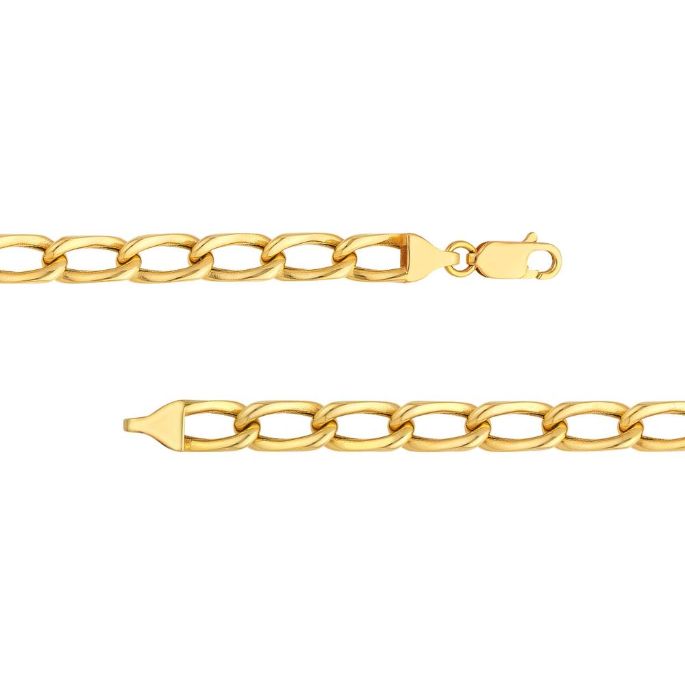 Olas d'Oro - 14K Yellow Gold Cable Twist Open Link Bracelet 10.62 Grams Average Weight